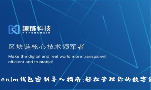 Tokenim钱包密钥导入指南：轻松管理你的数字资产