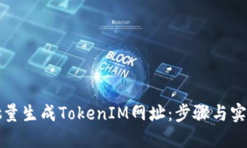 如何批量生成TokenIM网址：步骤与实用指南